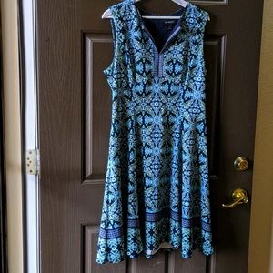 Liz Claiborne multi color dress